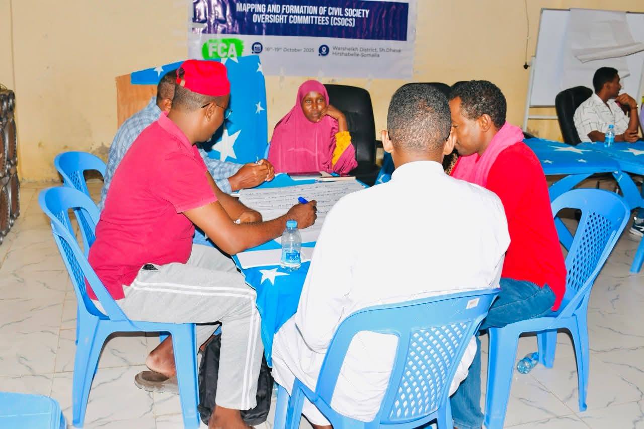Wasaaradda Arrimaha Gudaha iyo Dowladaha Hoose ee Hirshabelle oo Daahfurtay Kulanka Khariidadaynta iyo Dhisidda Guddiga Kormeerka Bulshada Rayidka ee Degmada